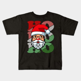 Ugly Xmas Santa Claus Christmas Kids T-Shirt